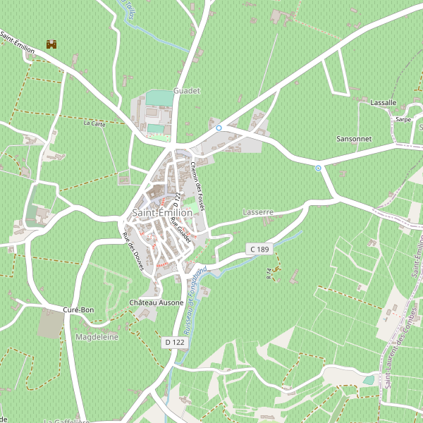 Carte des chaussures à Saint-Émilion Thumbnail