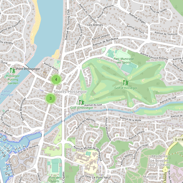 Carte des chaussures à Soorts-Hossegor Thumbnail