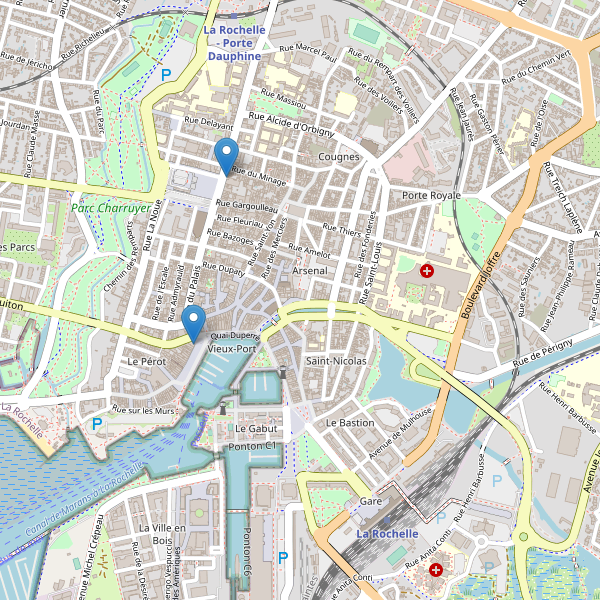 Carte des cinemas à La Rochelle (Charente-Maritime) Thumbnail