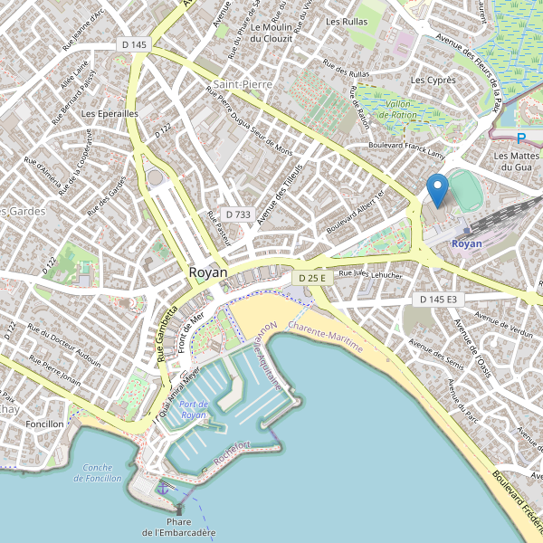 Thumbnail Cartes des cinémas à Royan