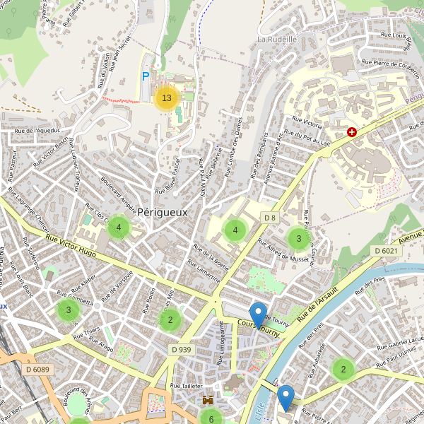 Carte des ecoles à Périgueux Thumbnail