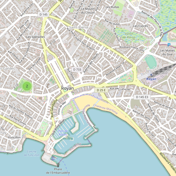 Carte des ecoles à Royan Thumbnail