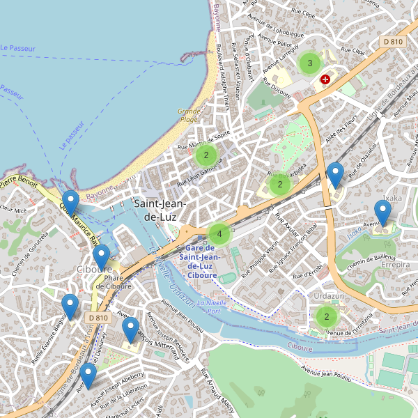 Carte des ecoles à Saint-Jean-de-Luz Thumbnail