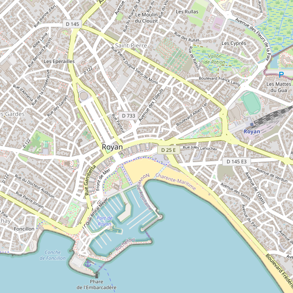 Thumbnail Carte des musées à Royan