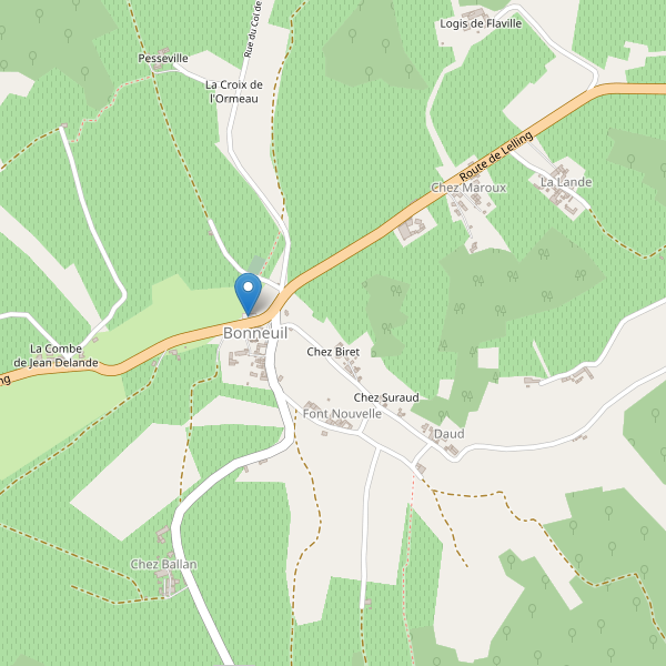 Carte des parkings à Bonneuil (Charente) Thumbnail