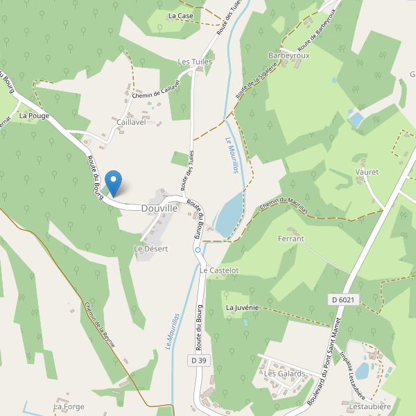 Carte des parkings à Douville Thumbnail