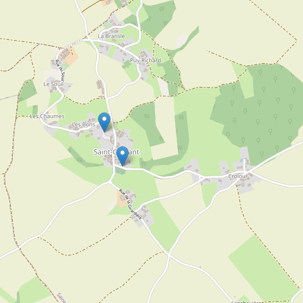 Carte des parkings à Saint-Coutant (Deux-Sèvres) Thumbnail