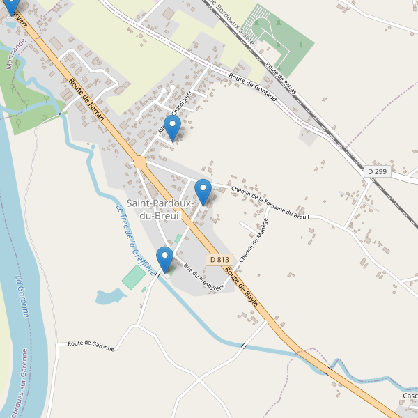 Carte des parkings à Saint-Pardoux-du-Breuil Thumbnail