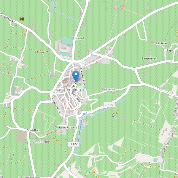 Carte des pharmacies à Saint-Émilion Thumbnail