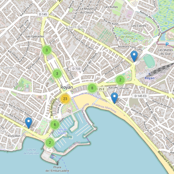 Thumbnail Cartes des restaurants à Royan