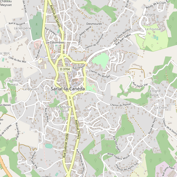 Carte des taxi à Sarlat-la-Canéda Thumbnail
