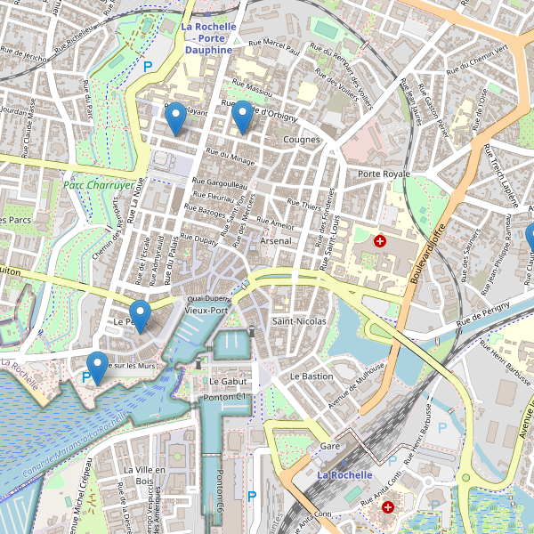 Carte des theatres à La Rochelle (Charente-Maritime) Thumbnail