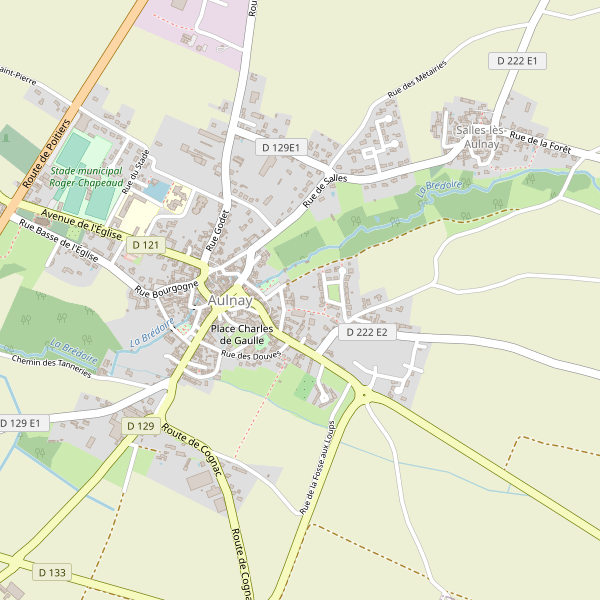 Plan de Aulnay (Charente-Maritime) Thumbnail