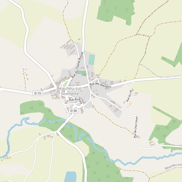 Carte des chaussures à Beaulieu-sur-Sonnette Thumbnail
