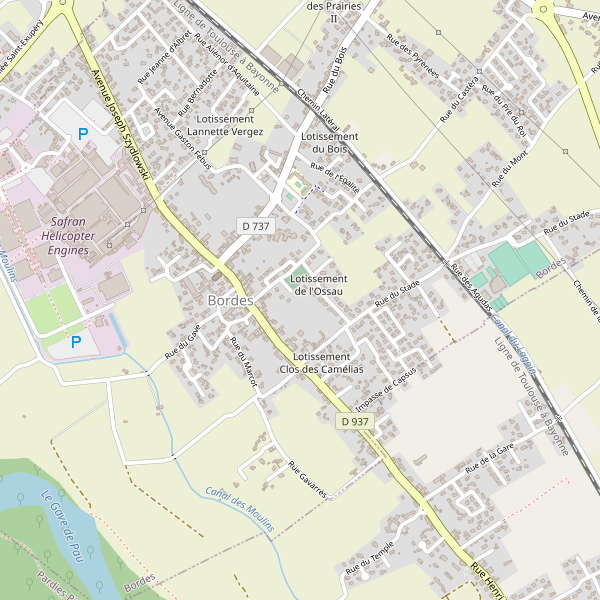 Carte des bibliotheques à Bordes (Pyrénées-Atlantiques) Thumbnail