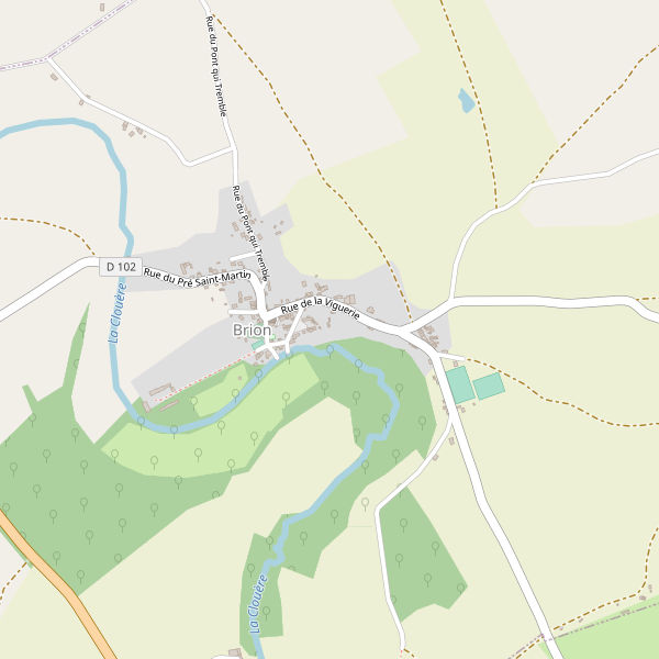 Carte des hotels à Brion (Vienne) Thumbnail
