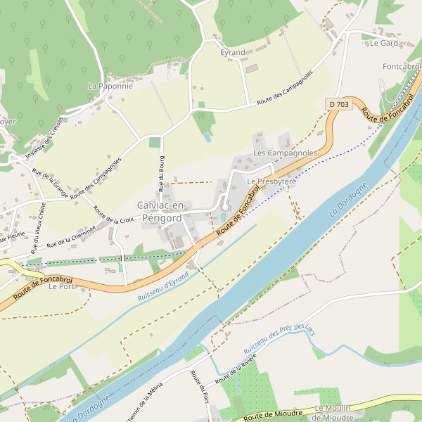 Carte des vues à Calviac-en-Périgord Thumbnail
