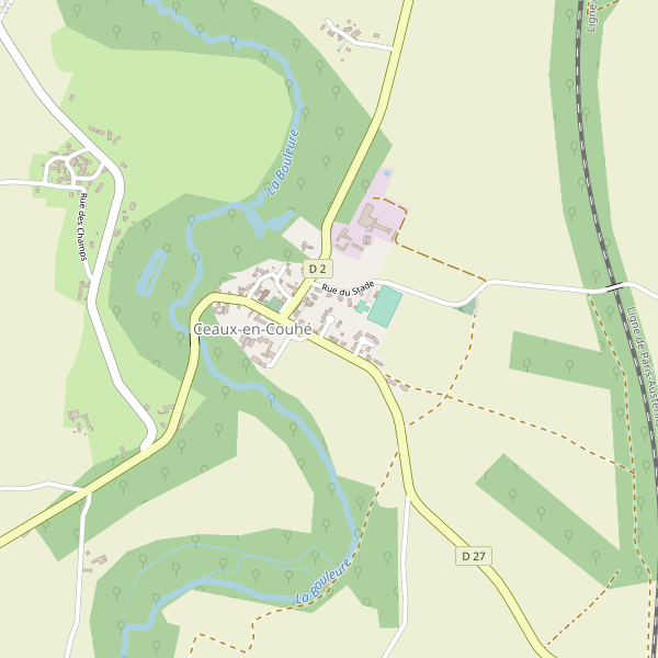 Carte des hotels à Ceaux-en-Couhé Thumbnail