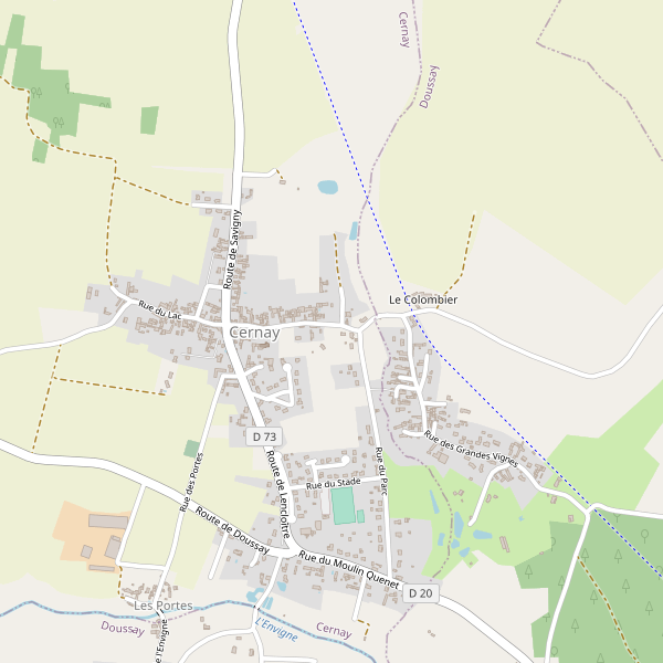 Carte des location-voiture à Cernay (Vienne) Thumbnail