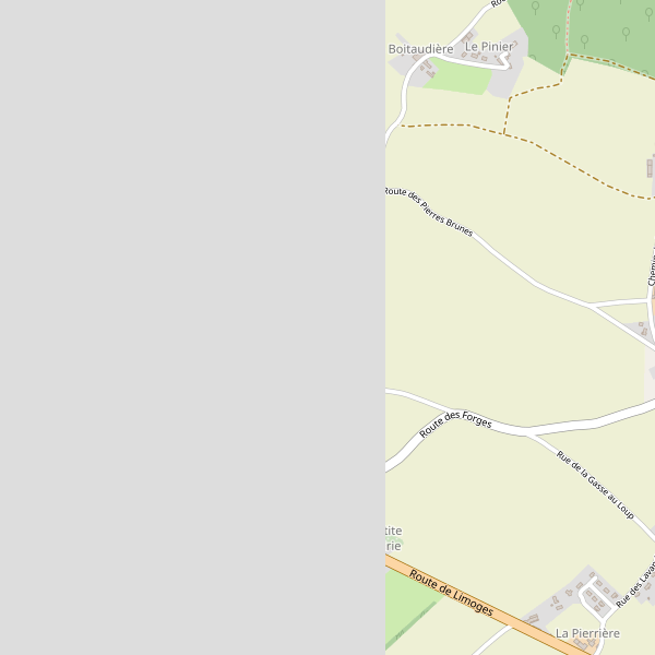 Carte des hotels à Chail Thumbnail