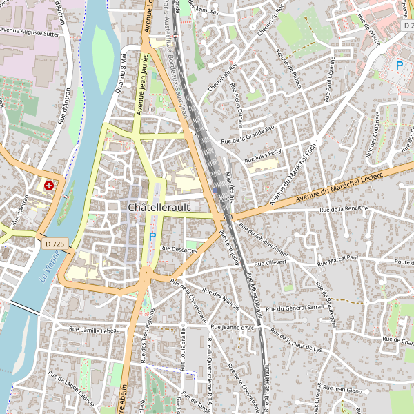 Carte des fastfood à Châtellerault Thumbnail