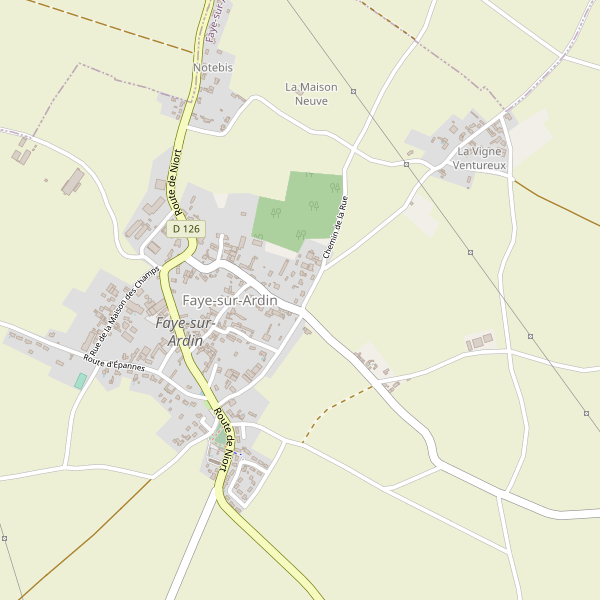 Carte des hotels à Faye-sur-Ardin Thumbnail