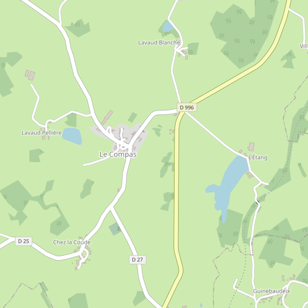 Carte des marches à Le Compas Thumbnail