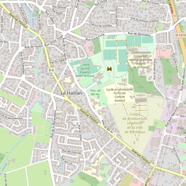 Carte des hotels à Le Haillan Thumbnail