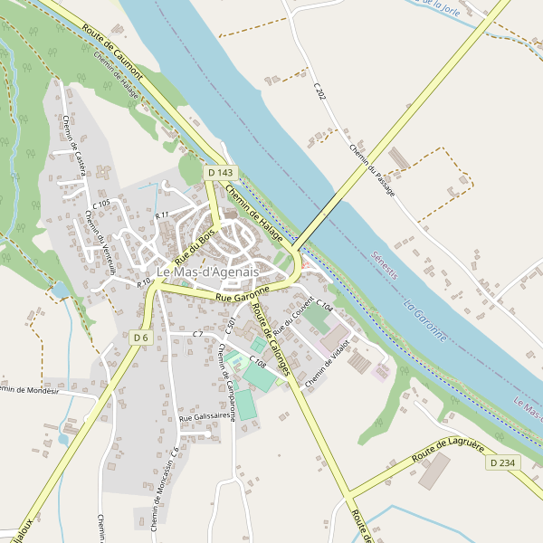 Carte des restaurants à Le Mas-d'Agenais Thumbnail