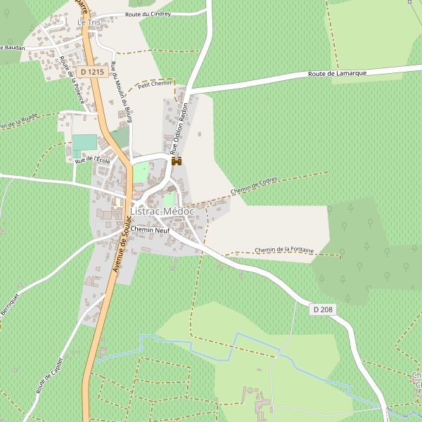 Plan de Listrac-Médoc Thumbnail