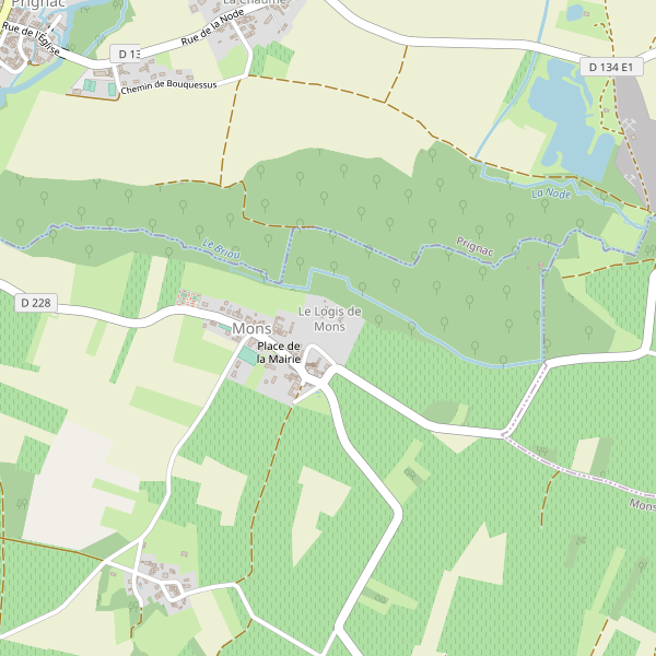 Carte des location-voiture à Mons (Charente-Maritime) Thumbnail
