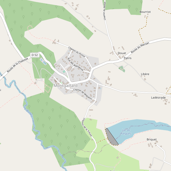 Carte des veterinaires à Montgaillard (Landes) Thumbnail