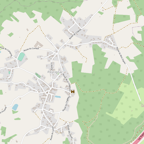 Carte des hotels à Peyrignac Thumbnail