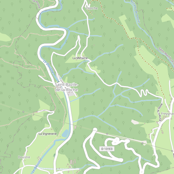 Carte des pub à Saint-Bazile-de-la-Roche Thumbnail