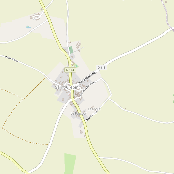 Carte des chaussures à Saint-Crépin (Charente-Maritime) Thumbnail