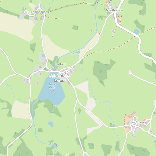 Carte des fastfood à Saint-Dizier-la-Tour Thumbnail