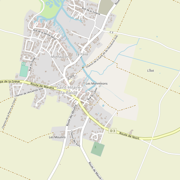 Carte des hotels à Saint-Hilaire-la-Palud Thumbnail