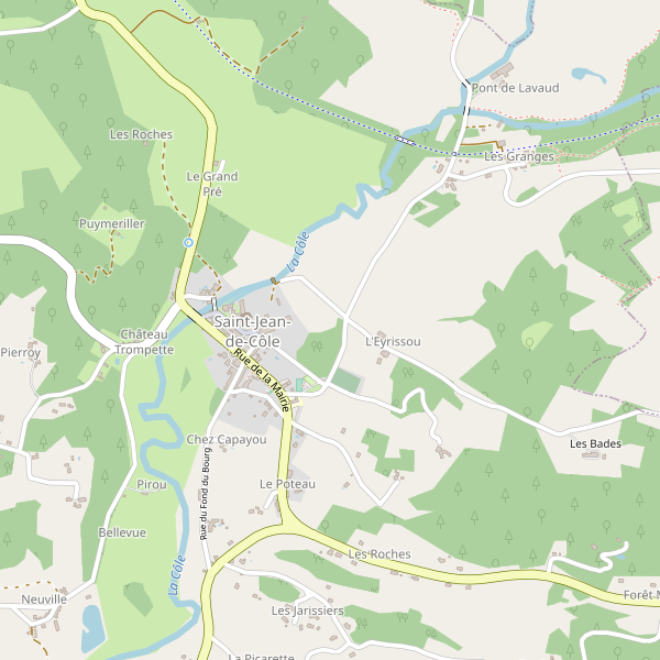 Carte des fleuristes à Saint-Jean-de-Côle Thumbnail