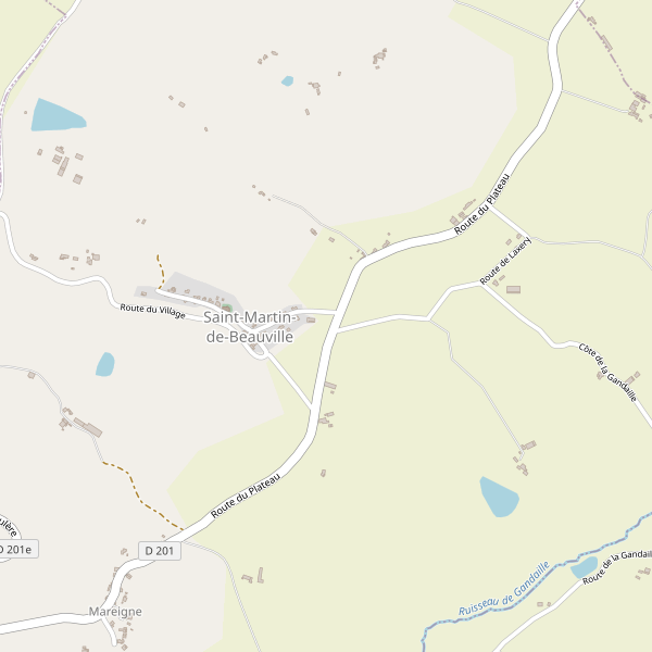 Carte des hotels à Saint-Martin-de-Beauville Thumbnail