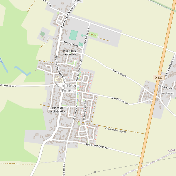 Carte des piscines à Saint-Ouen-d'Aunis Thumbnail