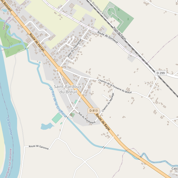 Carte des hotels à Saint-Pardoux-du-Breuil Thumbnail