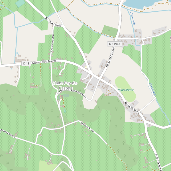 Carte des hotels à Saint-Pey-de-Castets Thumbnail