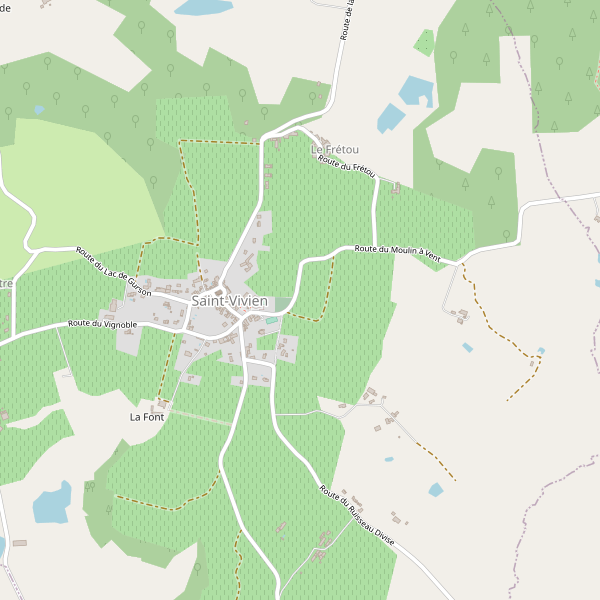 Carte des bijouteries à Saint-Vivien (Dordogne) Thumbnail