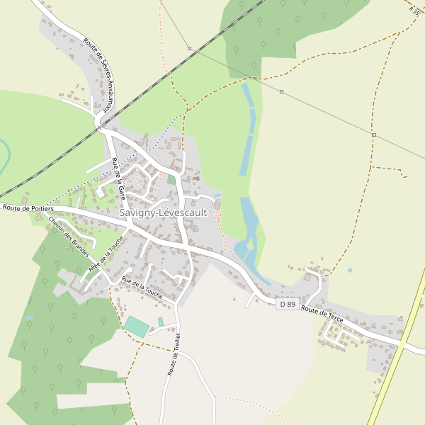 Carte des journaux à Savigny-Lévescault Thumbnail