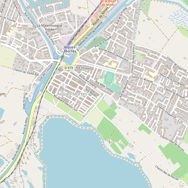 Carte des bibliotheques à Aigues-Mortes Thumbnail