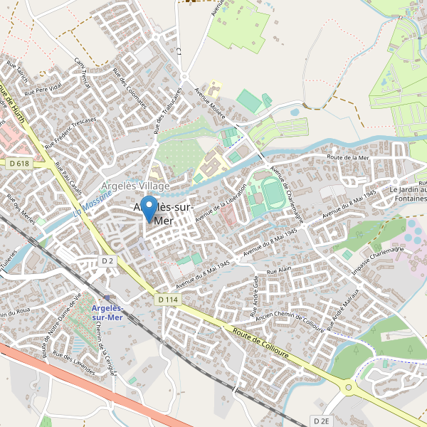 Carte des bibliotheques à Argelès-sur-Mer Thumbnail