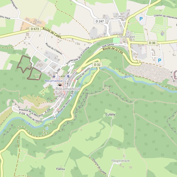 Carte des bibliotheques à Rocamadour Thumbnail