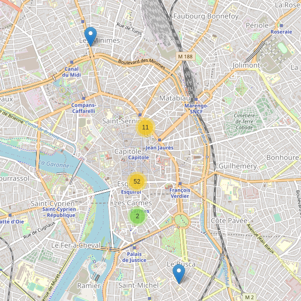 Carte des chaussures à Toulouse Thumbnail