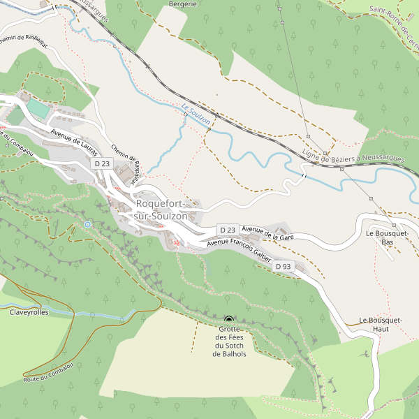 Carte des cinemas à Roquefort-sur-Soulzon Thumbnail