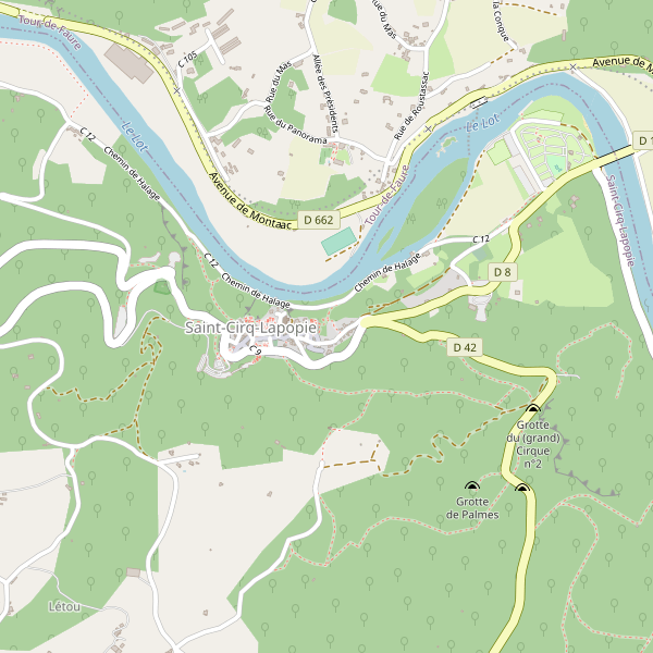 Carte des ecoles à Saint-Cirq-Lapopie Thumbnail